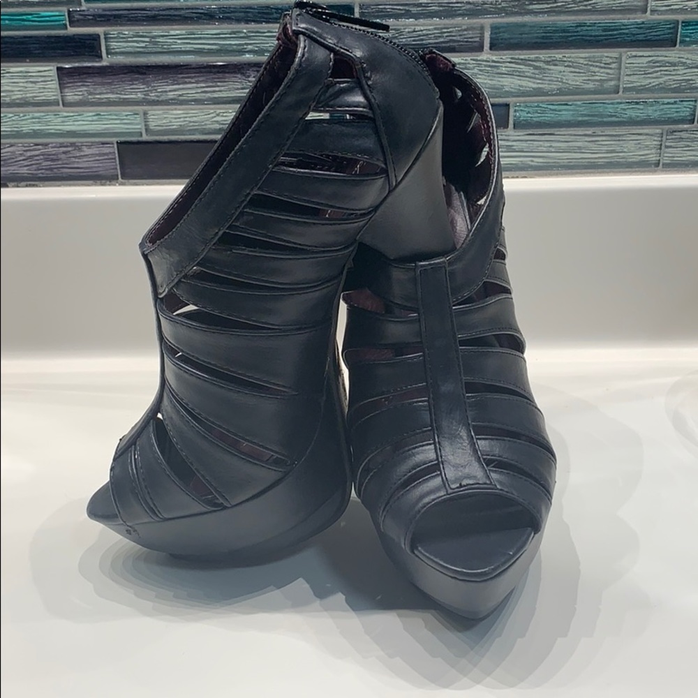 Black heels